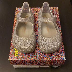 Mini Melissa Campana- Mixed Silver Glitter